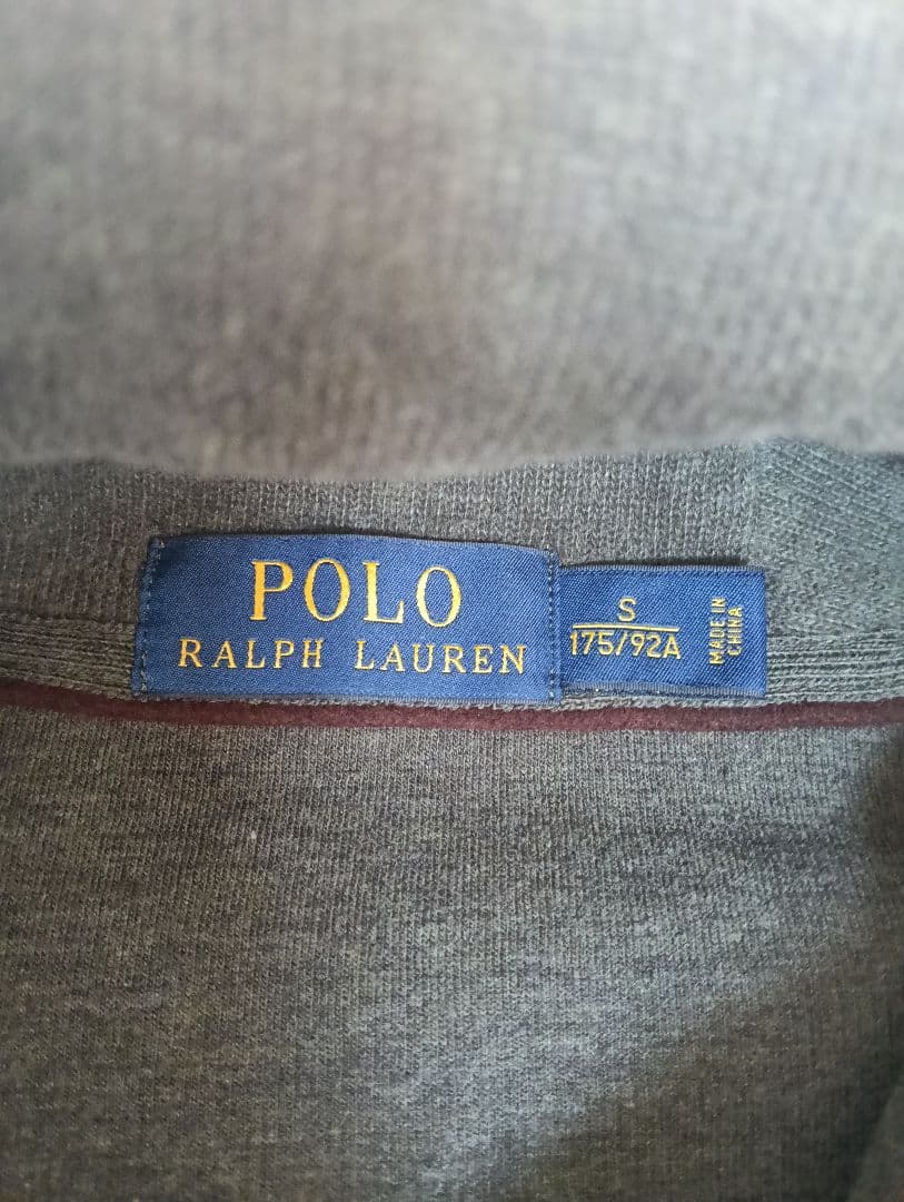 ポロ ラルフローレン　 ショールカラー スェット Sサイズ