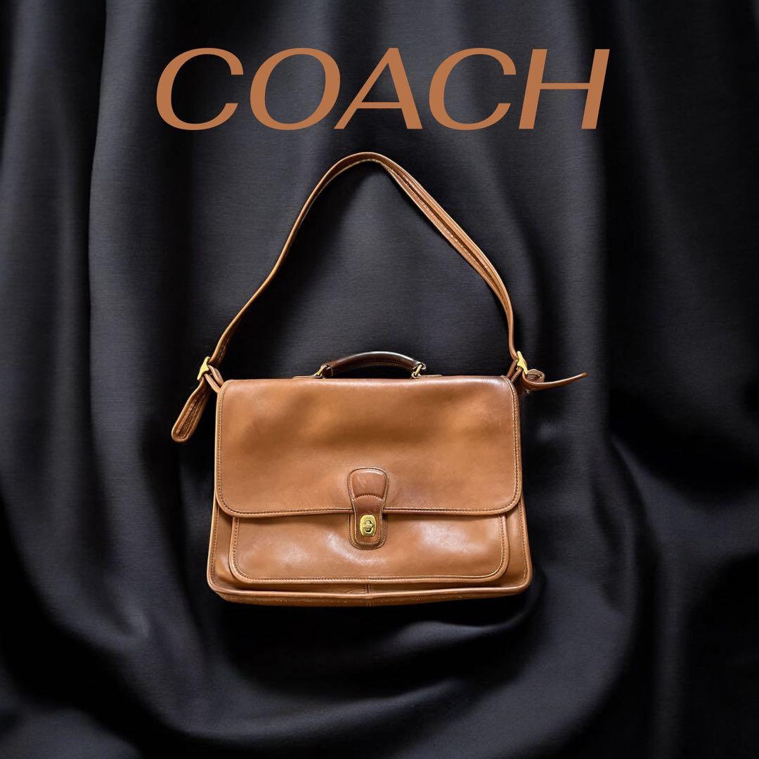 【yamayama-ruさま専用】OLD COACH 2way ブリーフケース