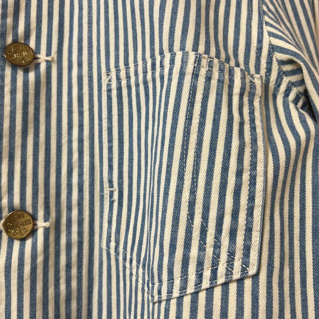 リーバイス　カバーオール　エクスプレスストライプ　LVC 38 ヒッコリー