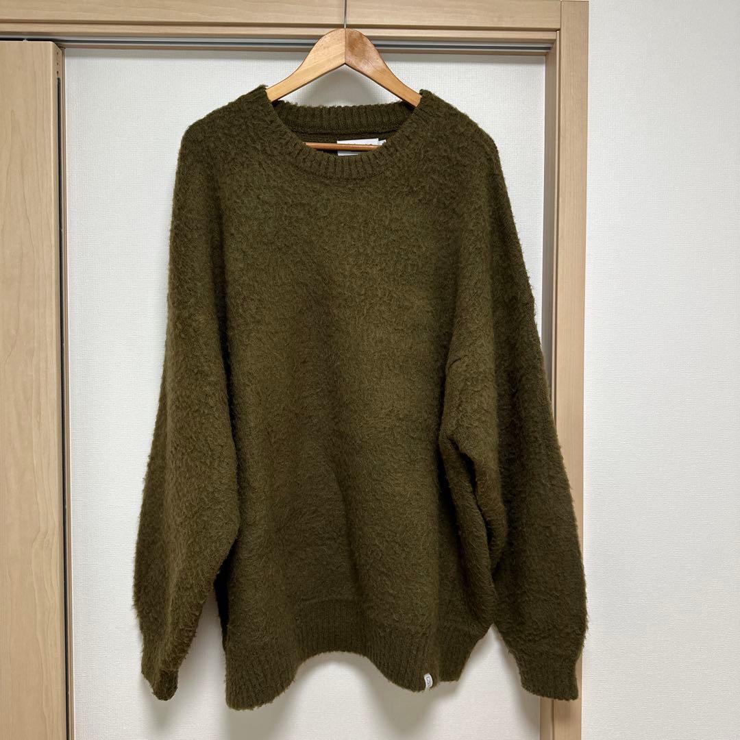 EVISEN MOHAIR CREW KNIT エビセン ニット