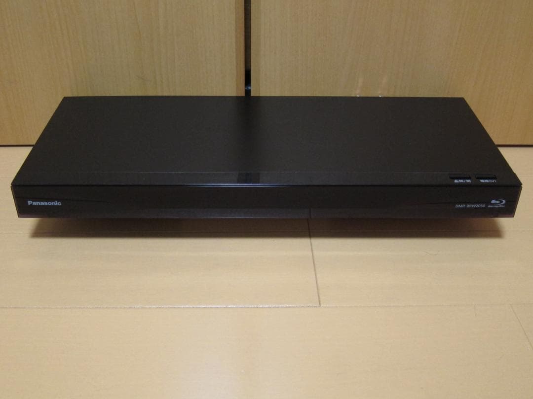 ほぼ新品。HDD2TBへ交換！Panasonic DMR-BRW2060