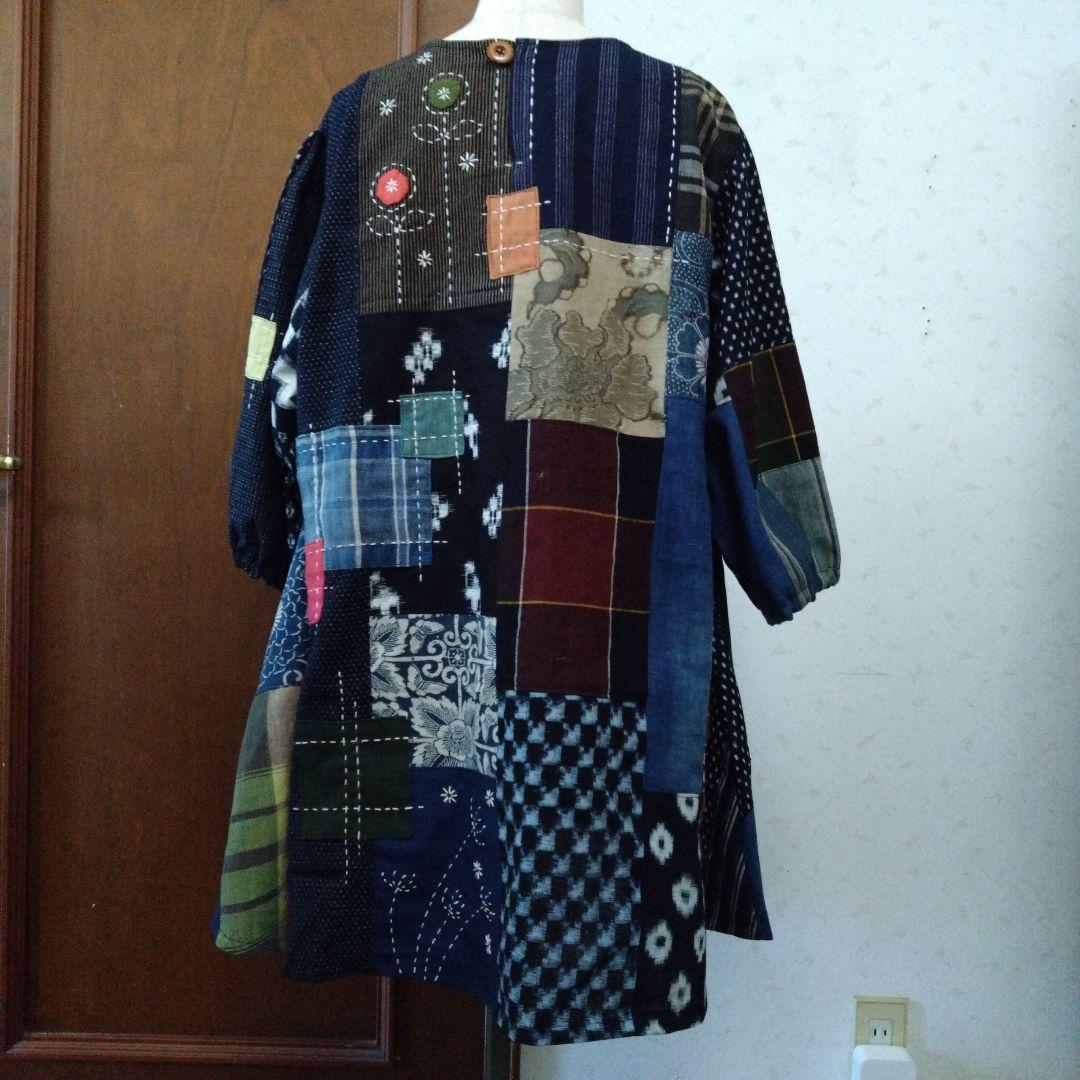 色々古布リメイクチュニック