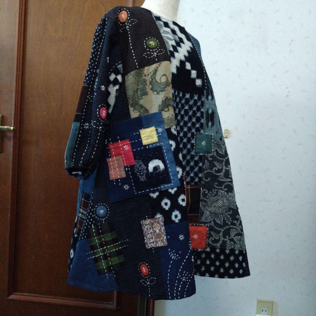 色々古布リメイクチュニック
