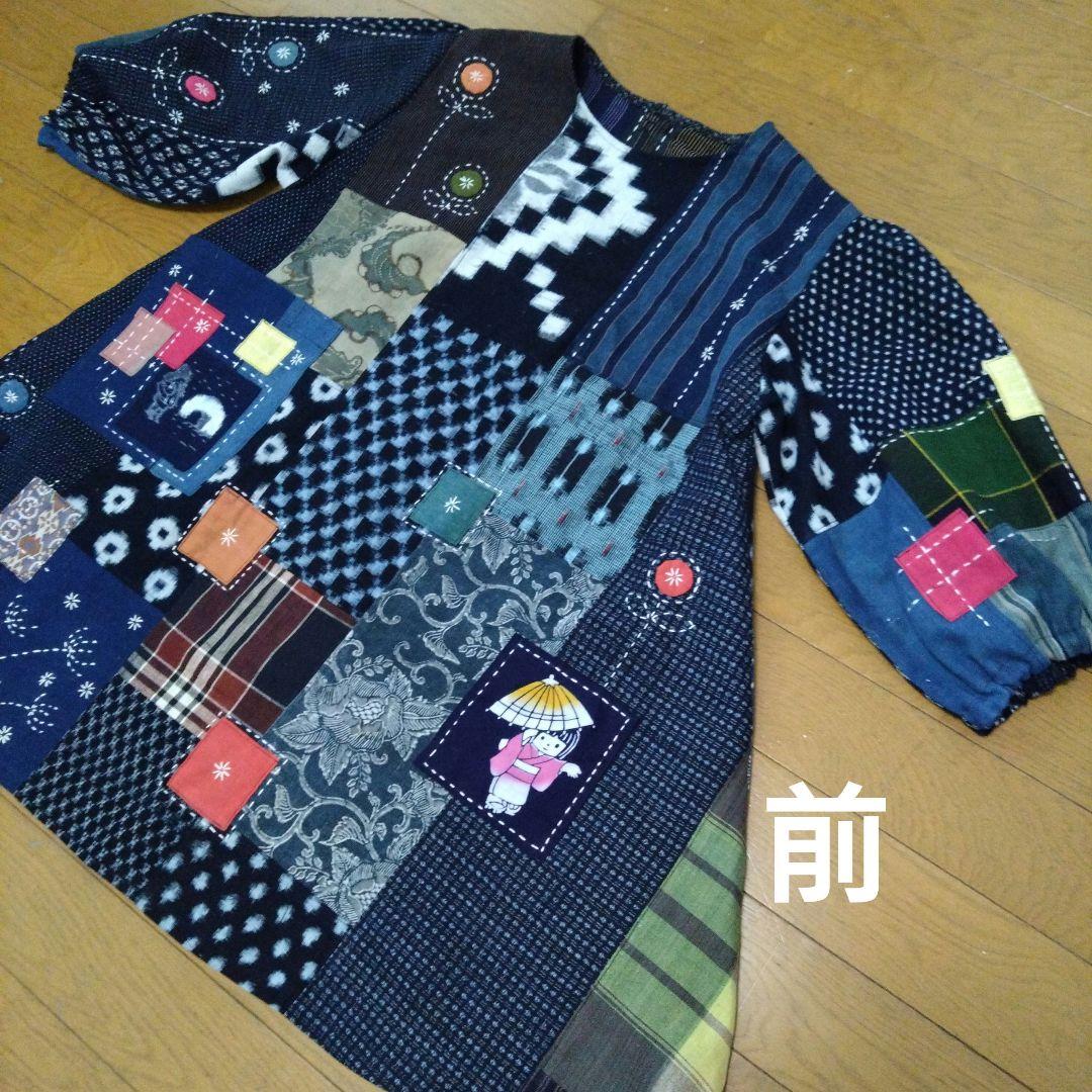 色々古布リメイクチュニック