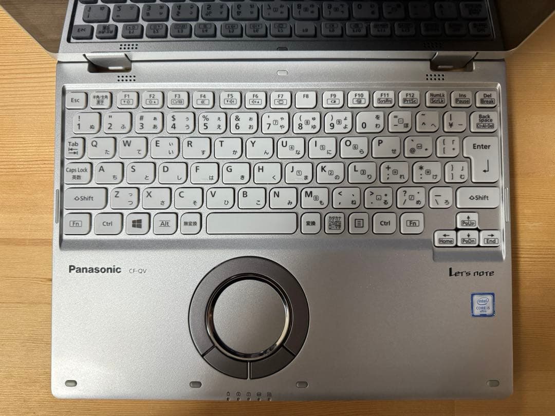 Windowsノート本体 Panasonic Let's note CF-QV8
