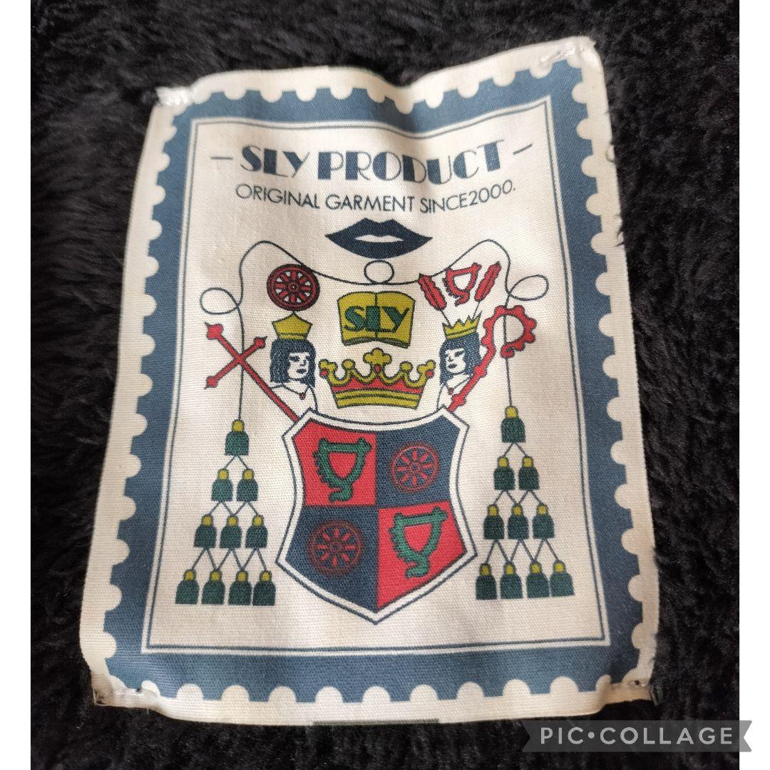 【美品】SLY ラクーンファー モッズコート N3-B ボアライナー ブラック