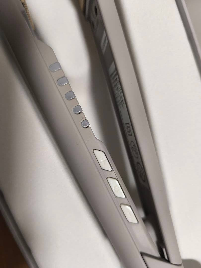 ティンクradiant LITE ストレートヘアアイロン グレー