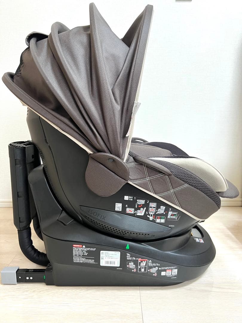 AILEBEBE チャイルドシート クルット4i グランスISOFIX ブラウン