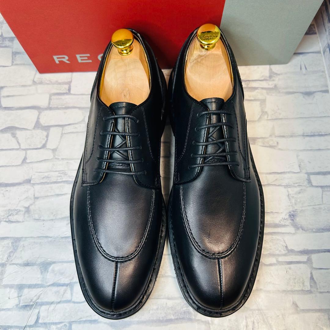 新古品 REGAL リーガル JV56 Uチップ ブラック 24.5cm