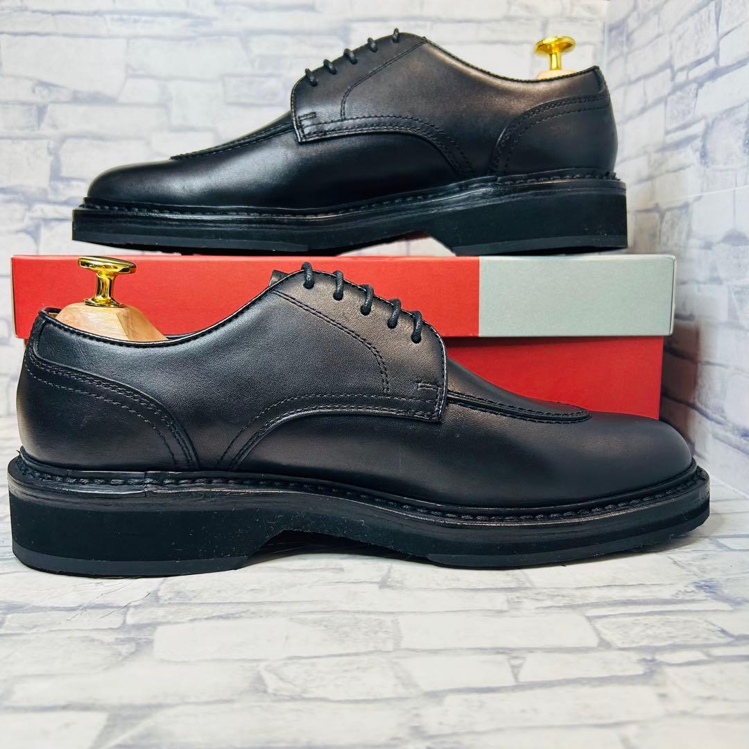 新古品 REGAL リーガル JV56 Uチップ ブラック 24.5cm