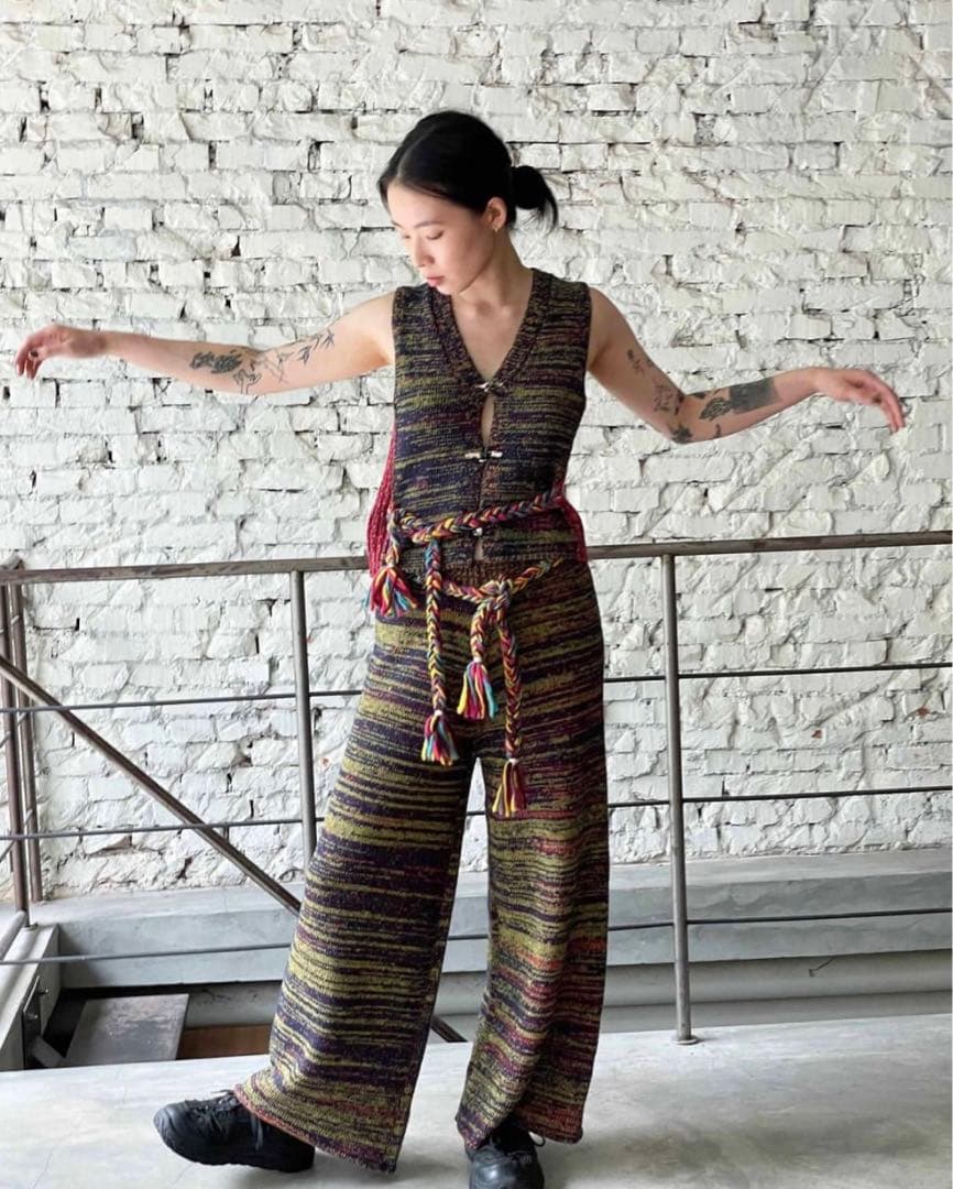 新品タグ付きYanYan LEON LEON PANT M パンツ ヤンヤン