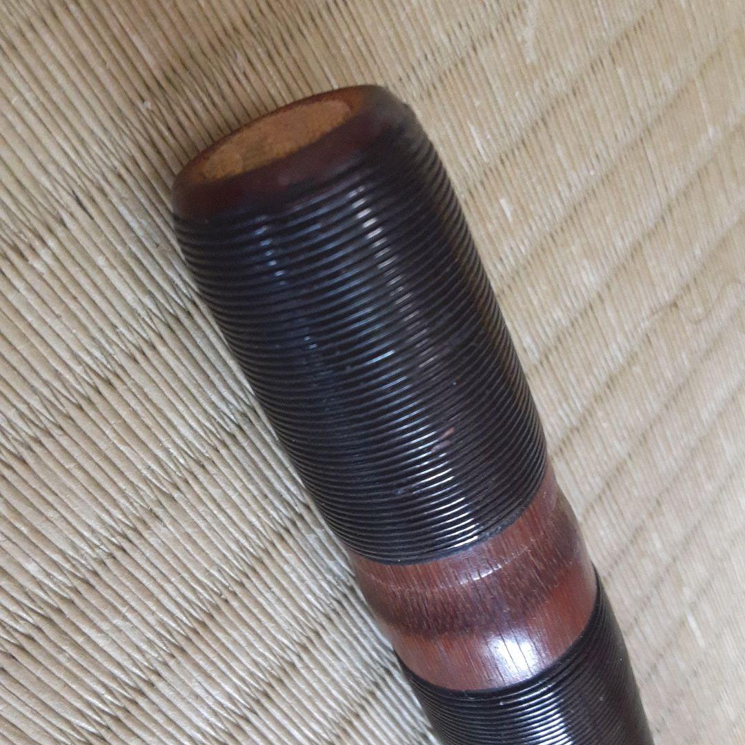 雅楽　龍笛　煤竹　樺巻き