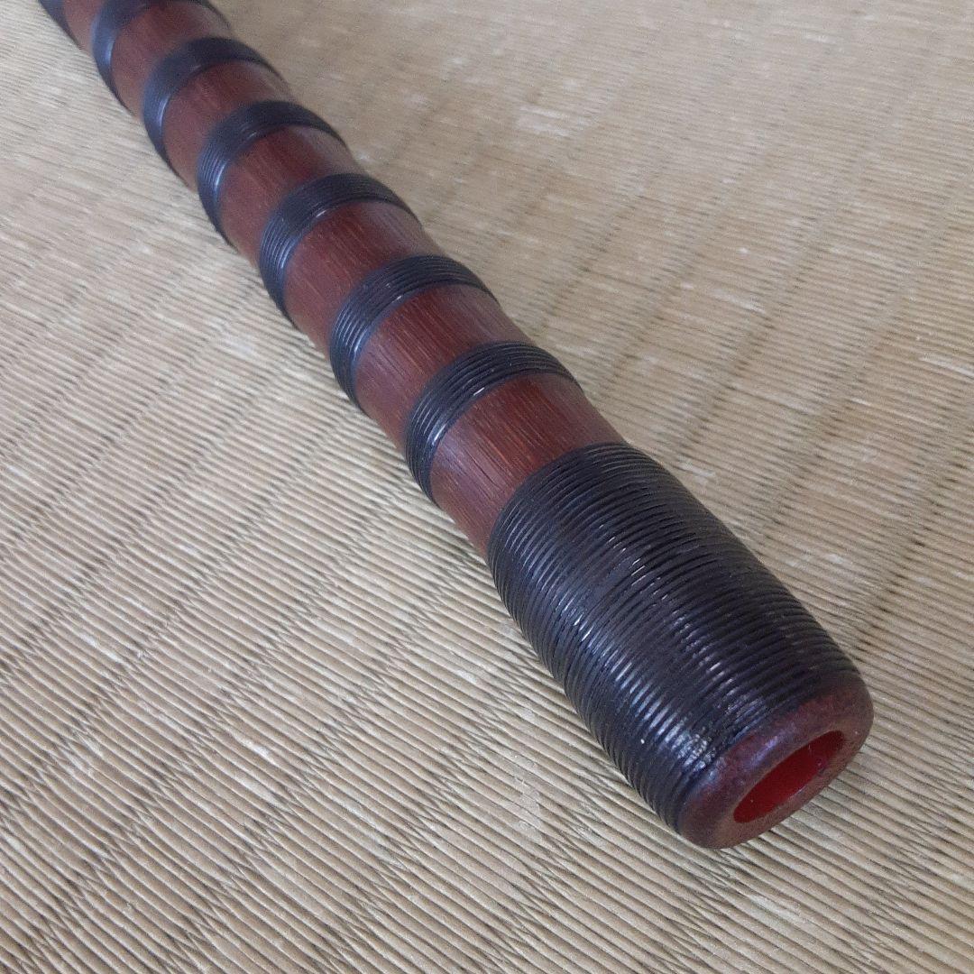 雅楽　龍笛　煤竹　樺巻き