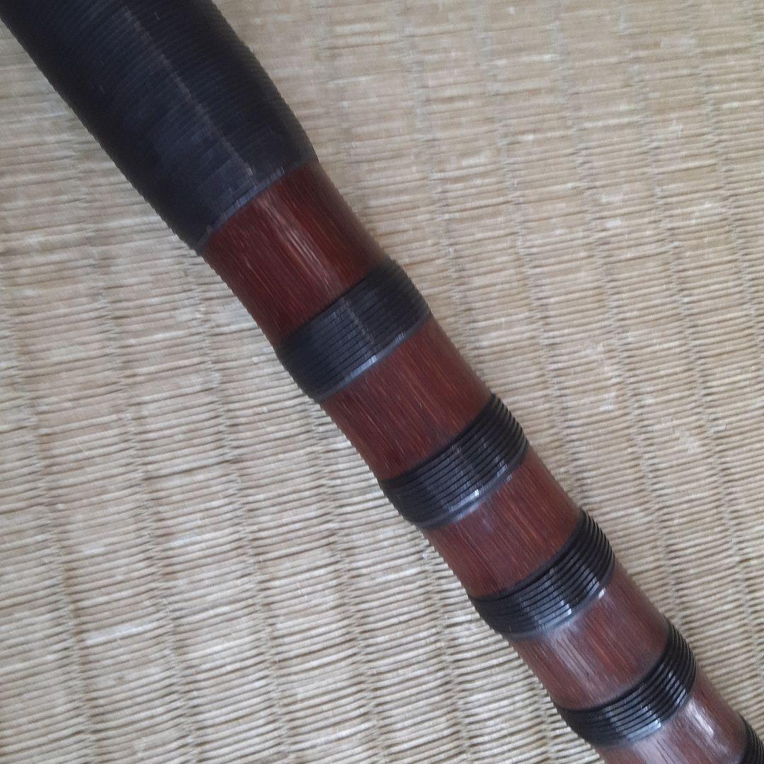 雅楽　龍笛　煤竹　樺巻き