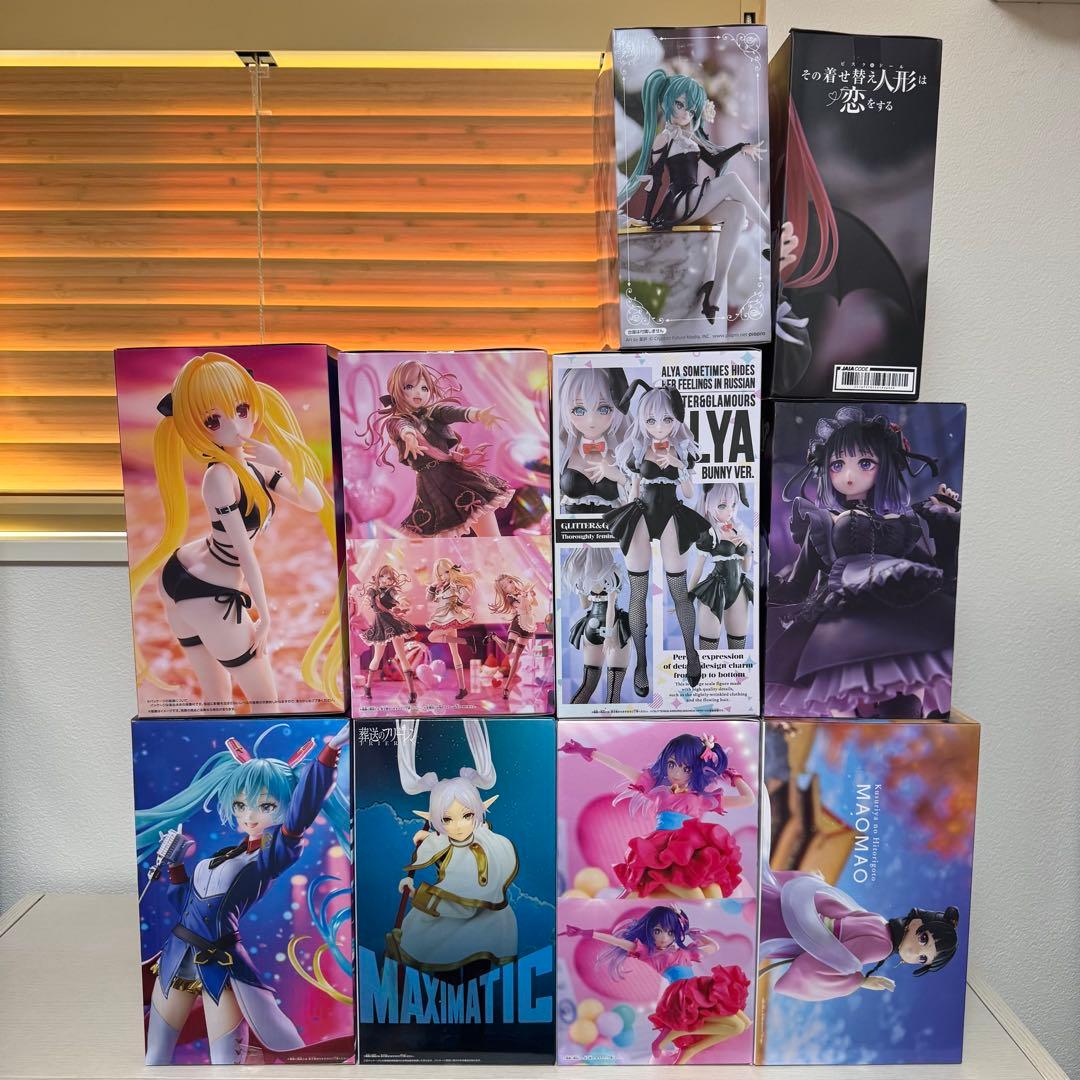美少女プライズフィギュア10体セット フリーレン 着せ恋 推しの子 初音ミク 他