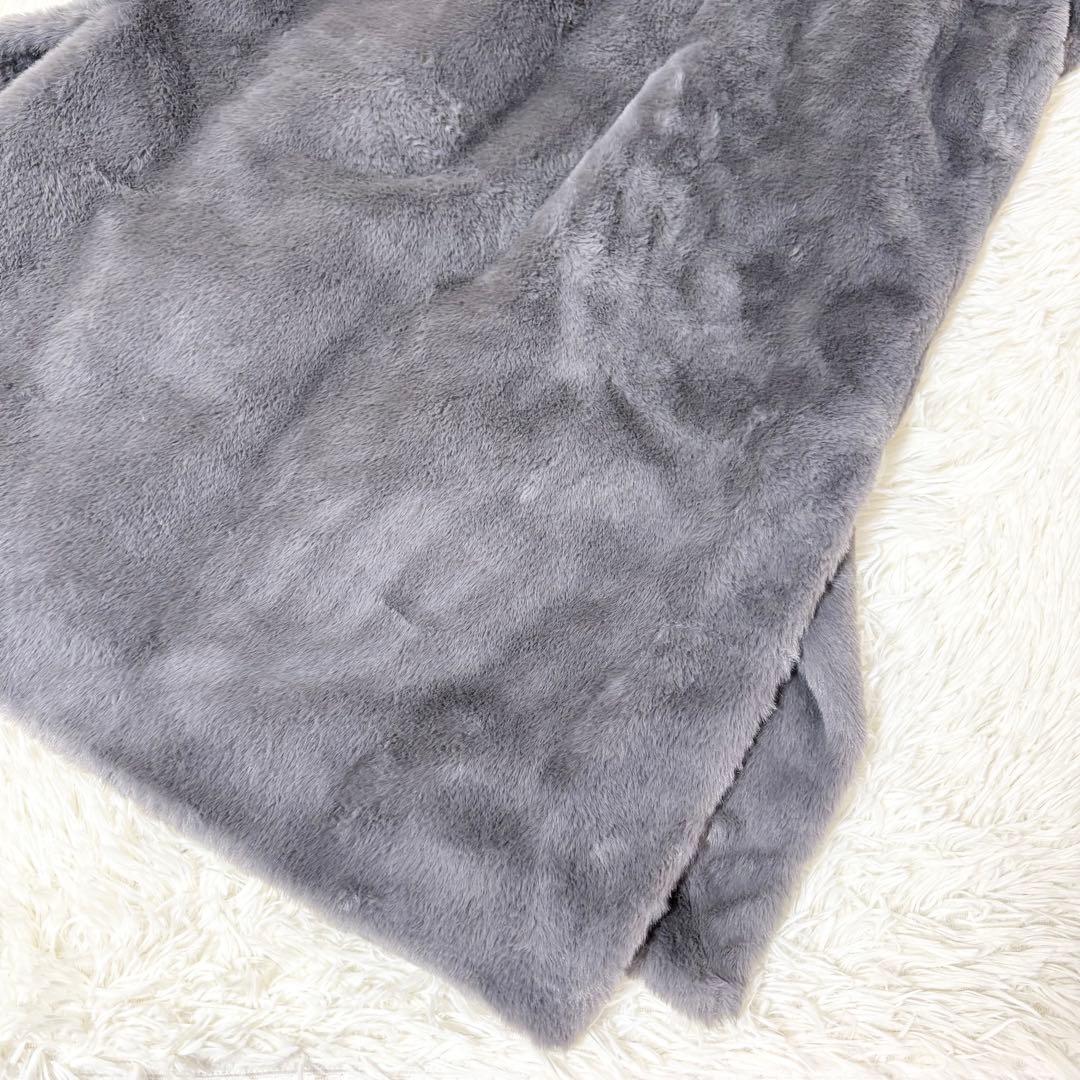 未使用級✨カワイイ CAWAII 憧れの ファーベスト グレー