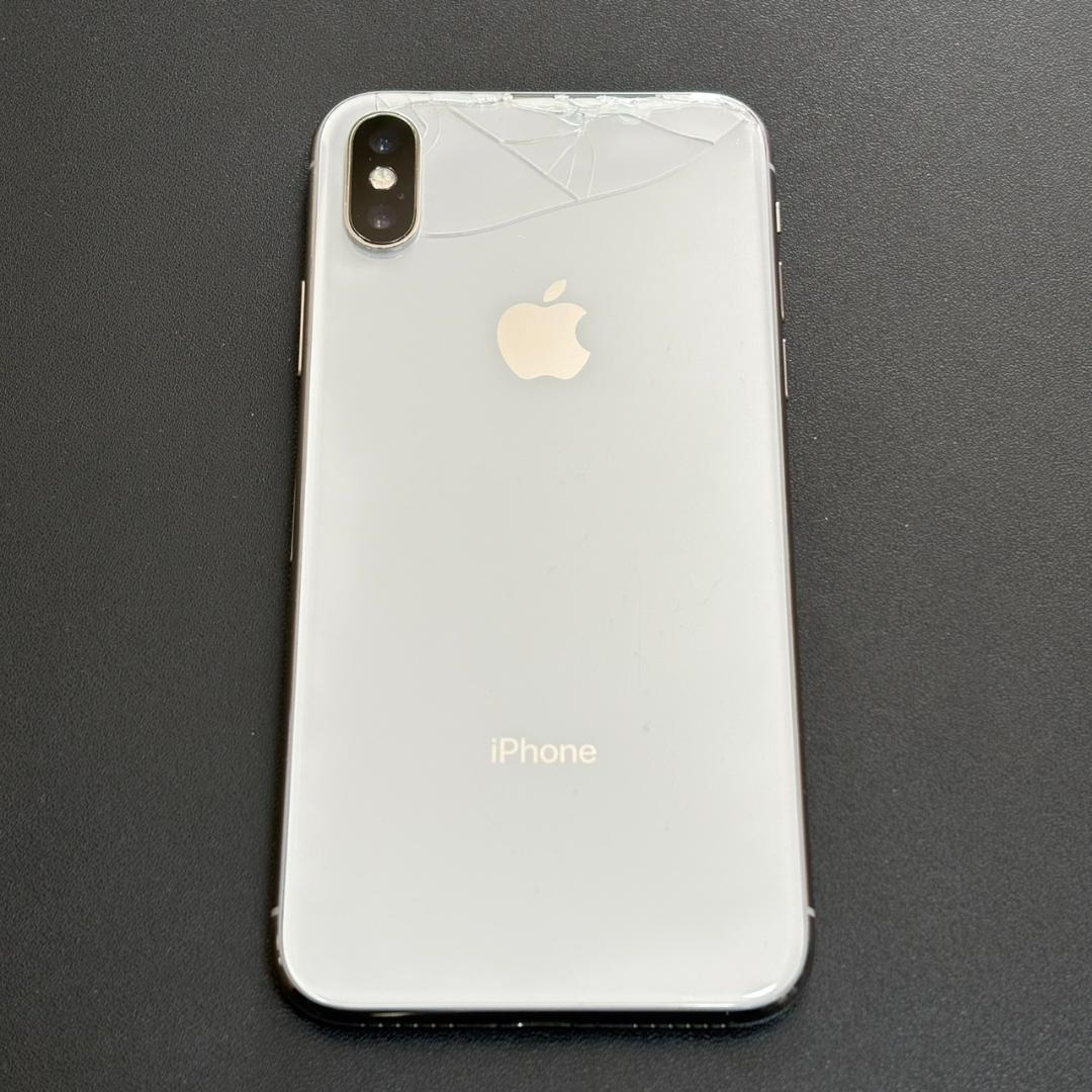 Apple iPhone X シルバー 64GB SIMフリー 動作確認済み