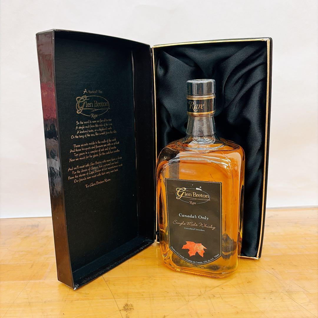 グレンブレトン レア カナディアン シングルモルト ウイスキー 750ml