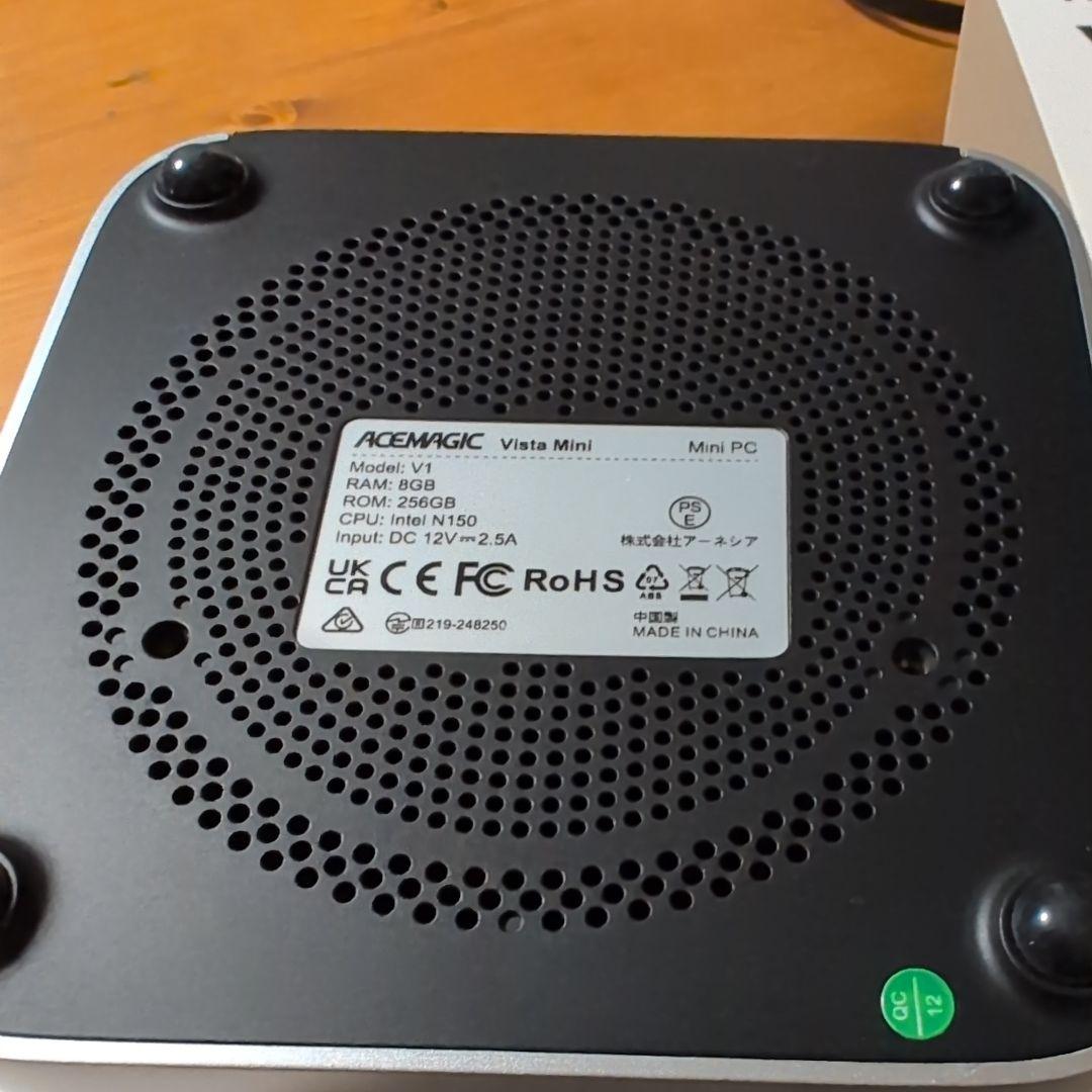 ミニパソコン ACEMAGIC N150 Windows11 Pro