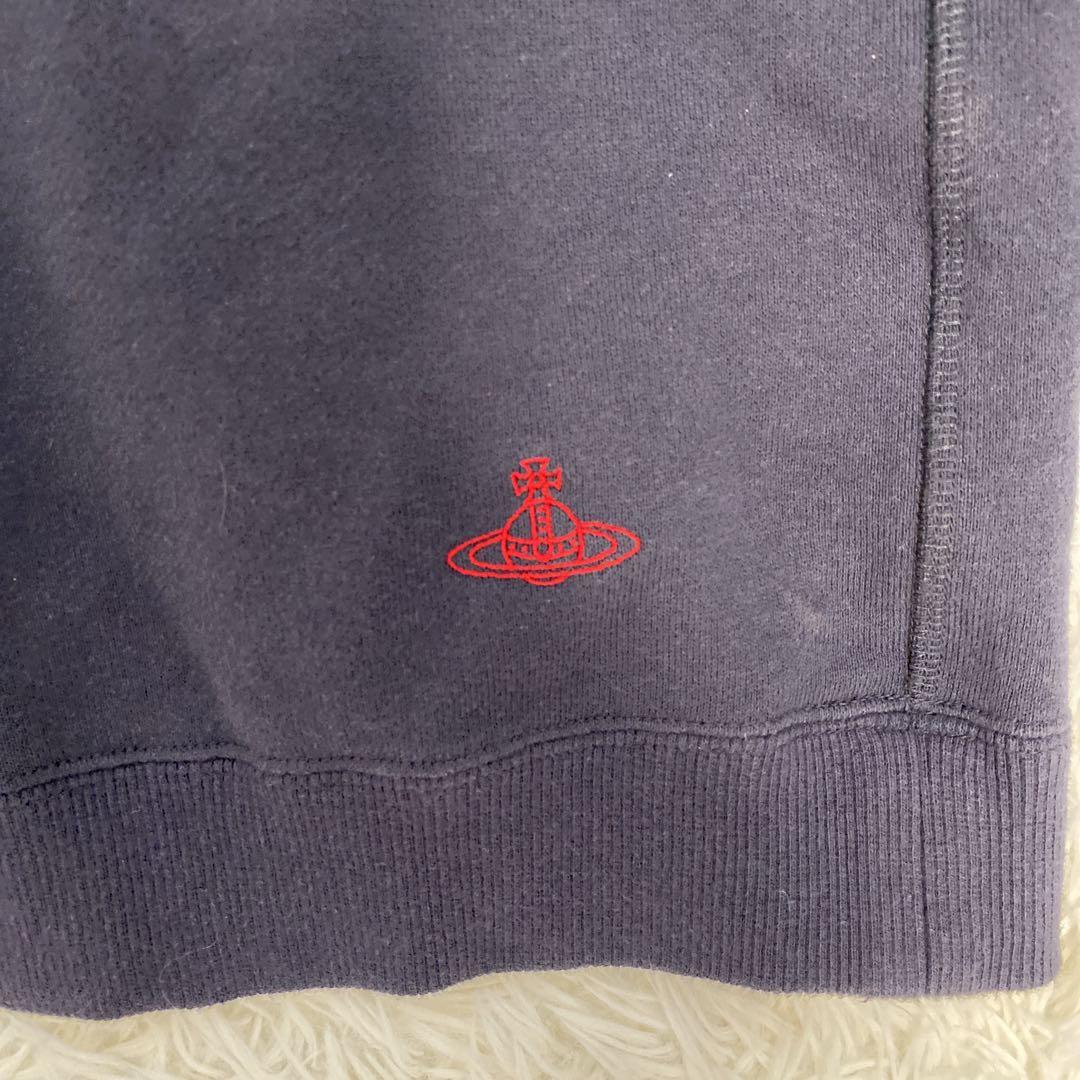 ヴィヴィアンウエストウッド ギンガムパピー パーカーワンピース オーブ刺繍