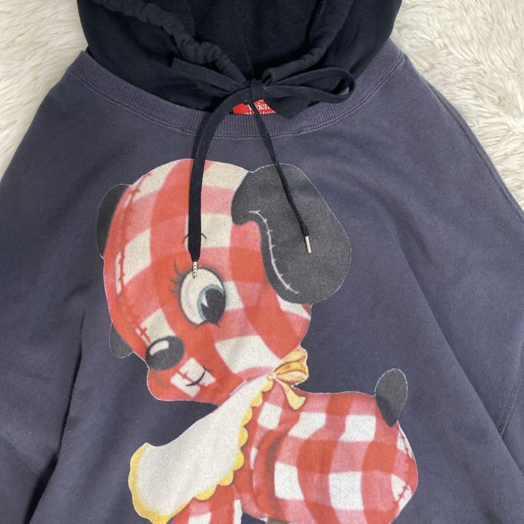 ヴィヴィアンウエストウッド ギンガムパピー パーカーワンピース オーブ刺繍