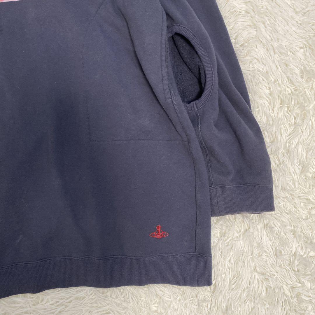 ヴィヴィアンウエストウッド ギンガムパピー パーカーワンピース オーブ刺繍