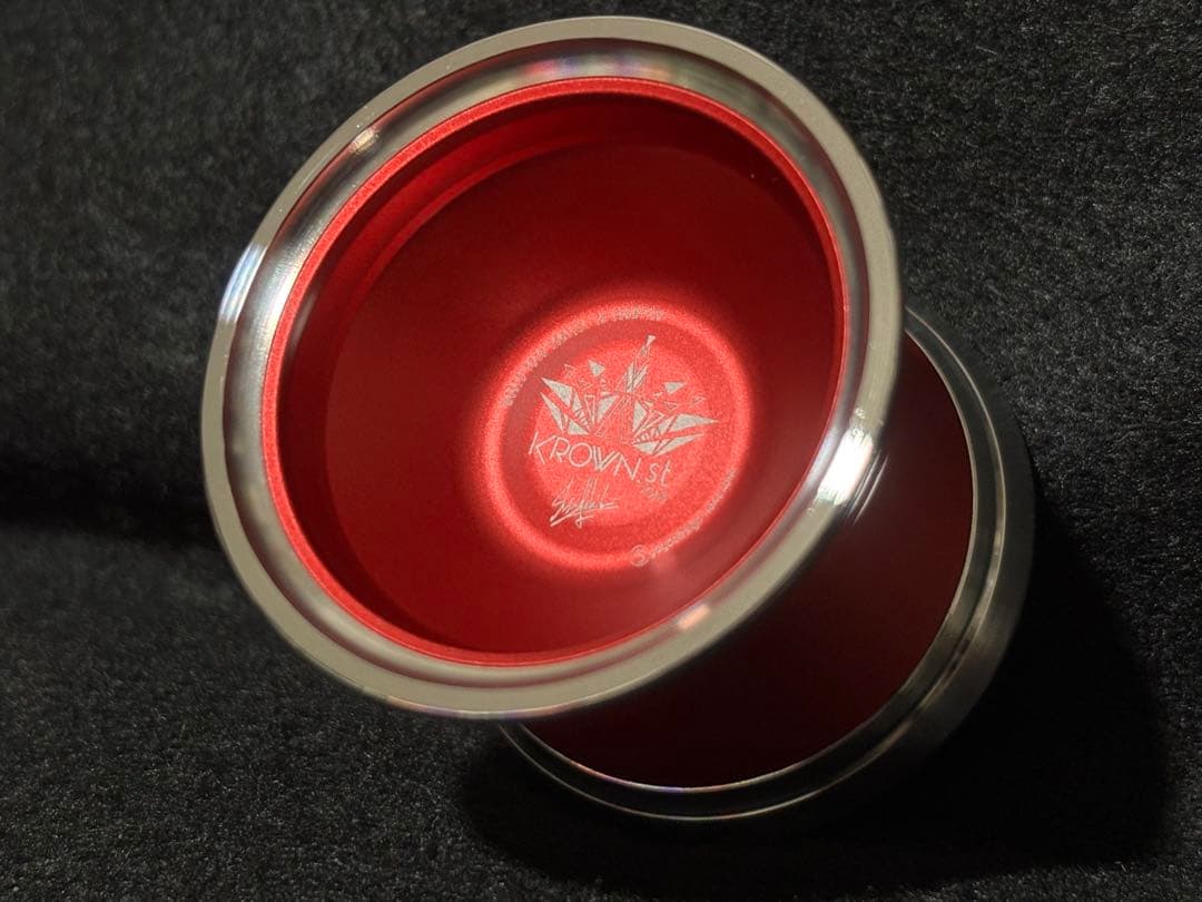 C3yoyodesign Krown.st 7068 RED 美品 廃盤 絶版