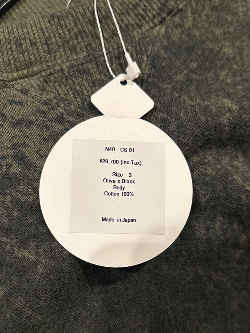 トップス NOMARHYTHM TEXTILE/Hand Dye Twist Sweat