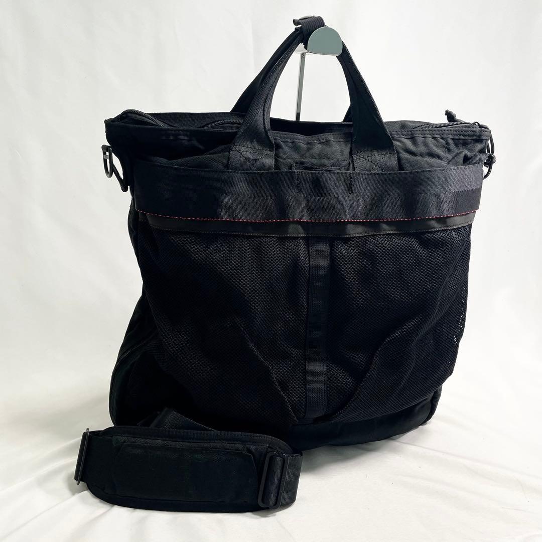 ブリーフィング ビームス コックピットバッグ コラボ 大容量 多機能 A4可 黒