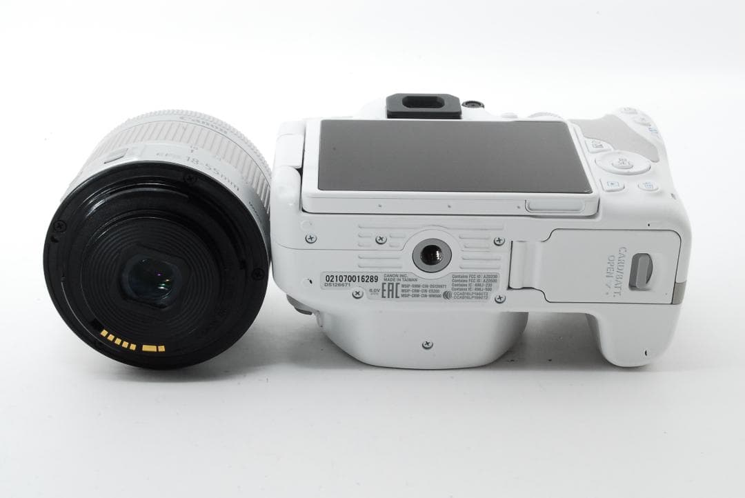 三脚バッグ付 Canon Kiss X9 白 レンズキット