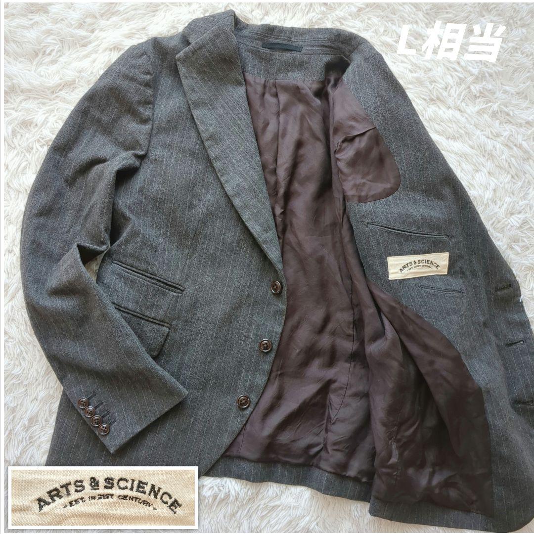 ARTS&SCIENCE コットンテーラードジャケット スタンドカラー L相当
