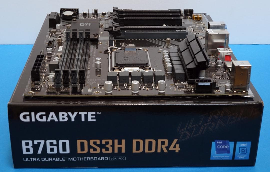 GIGABYTE B760 DS3H DDR4 (LGA1700)【動作品】