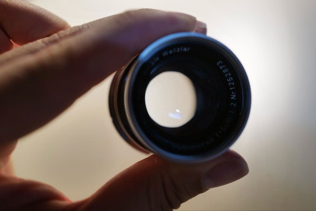 【OH済】LEICASummicronL50mmf2.0沈胴