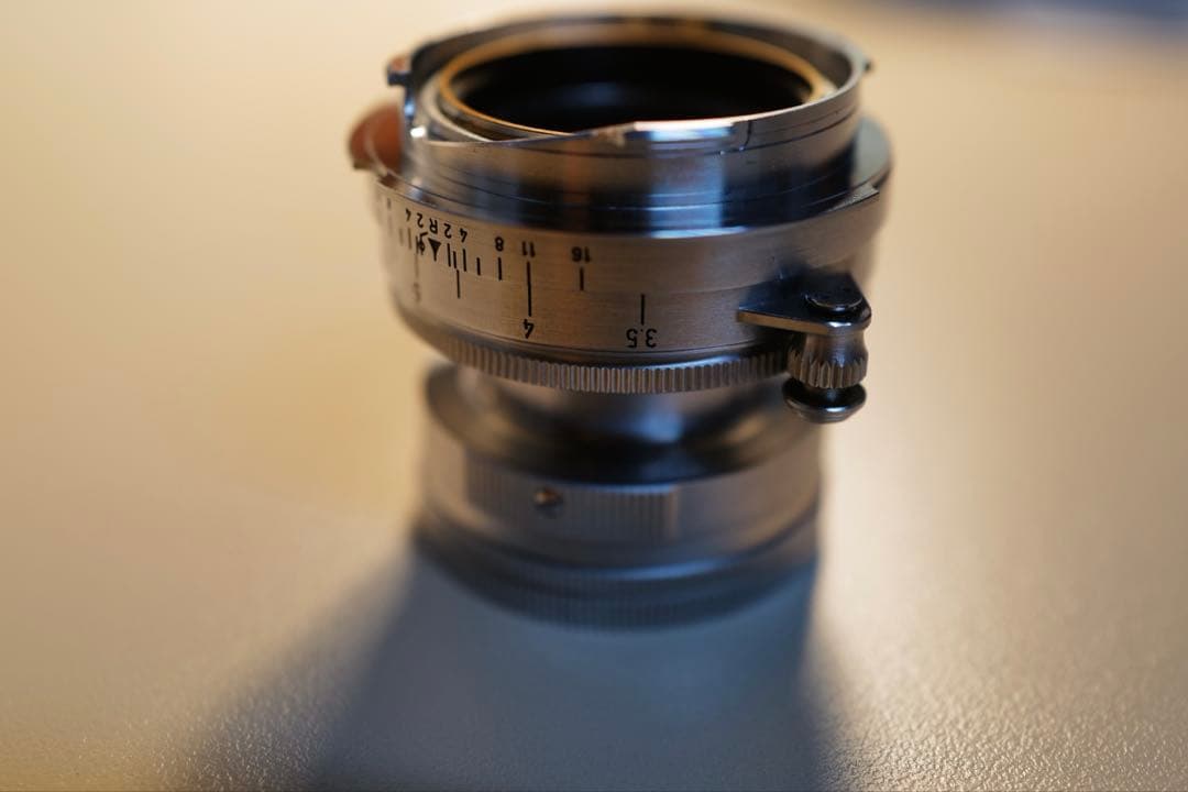 【OH済】LEICASummicronL50mmf2.0沈胴