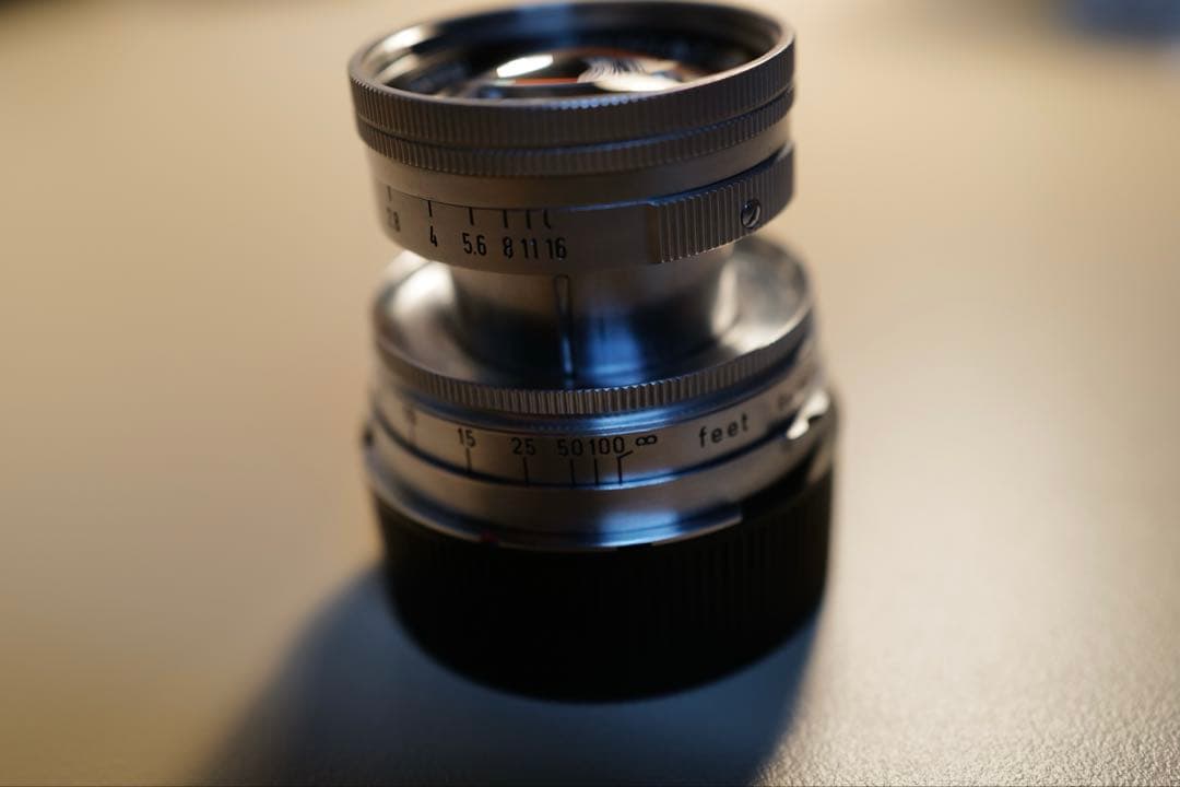 【OH済】LEICASummicronL50mmf2.0沈胴