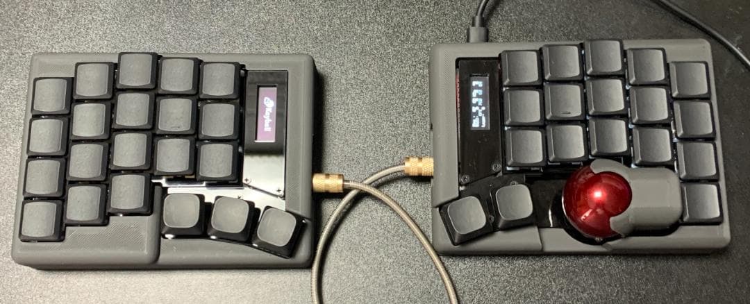 かずみ　　Keyball39（LEDなし） ガスケットマウントセット