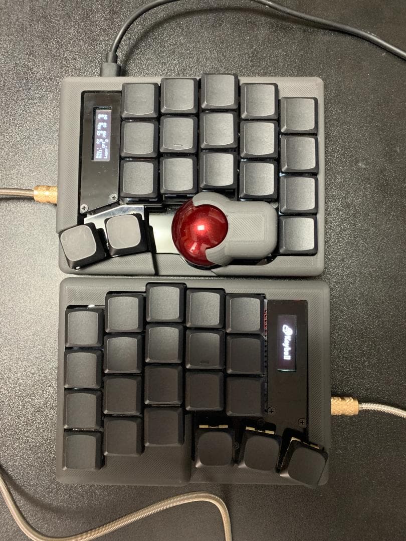 かずみ　　Keyball39（LEDなし） ガスケットマウントセット