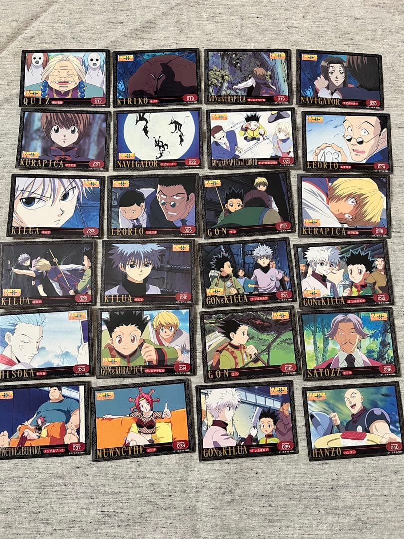 HUNTER×HUNTER　トレーディングステッカー　65枚　アマダ　旧アニメ