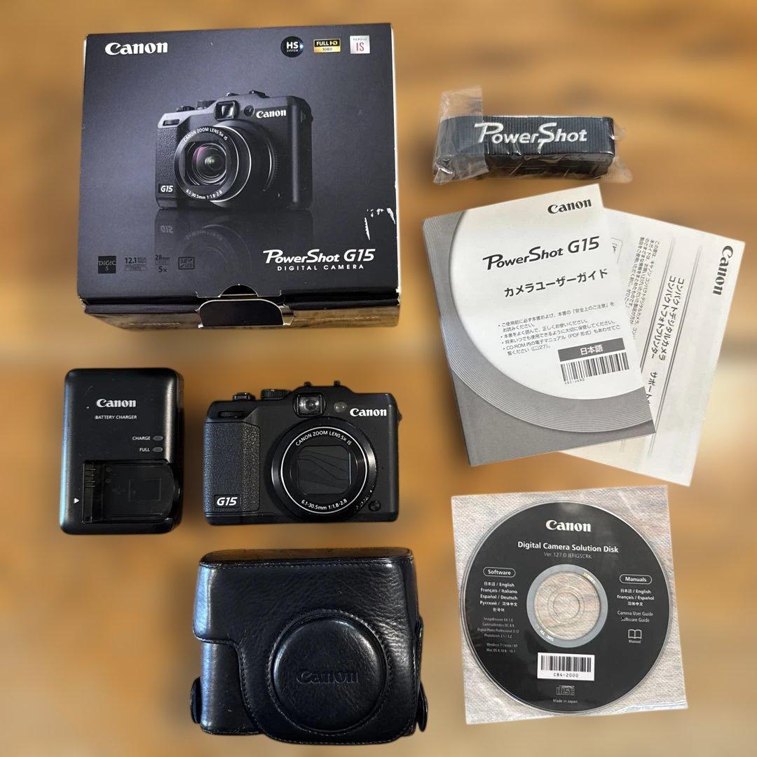 デジタルカメラ CANON powershot G15