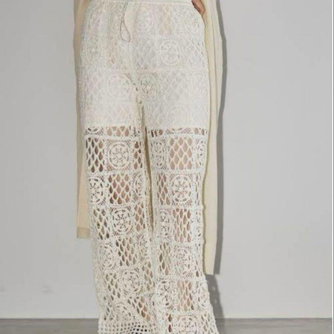 クロシェットレースパンツ　36 todayful