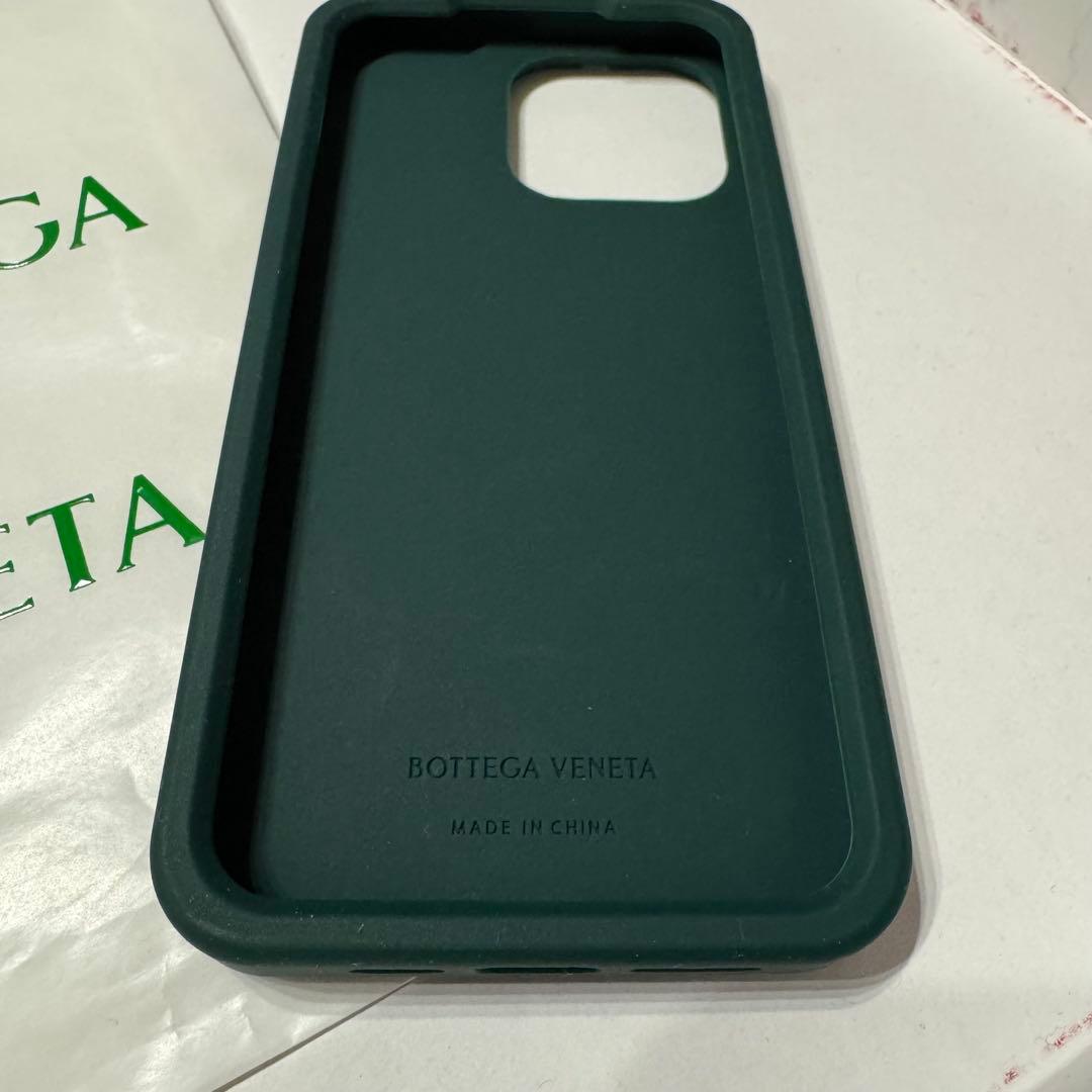 bottega venetta iPhone 14 ProMax ダークグリーン