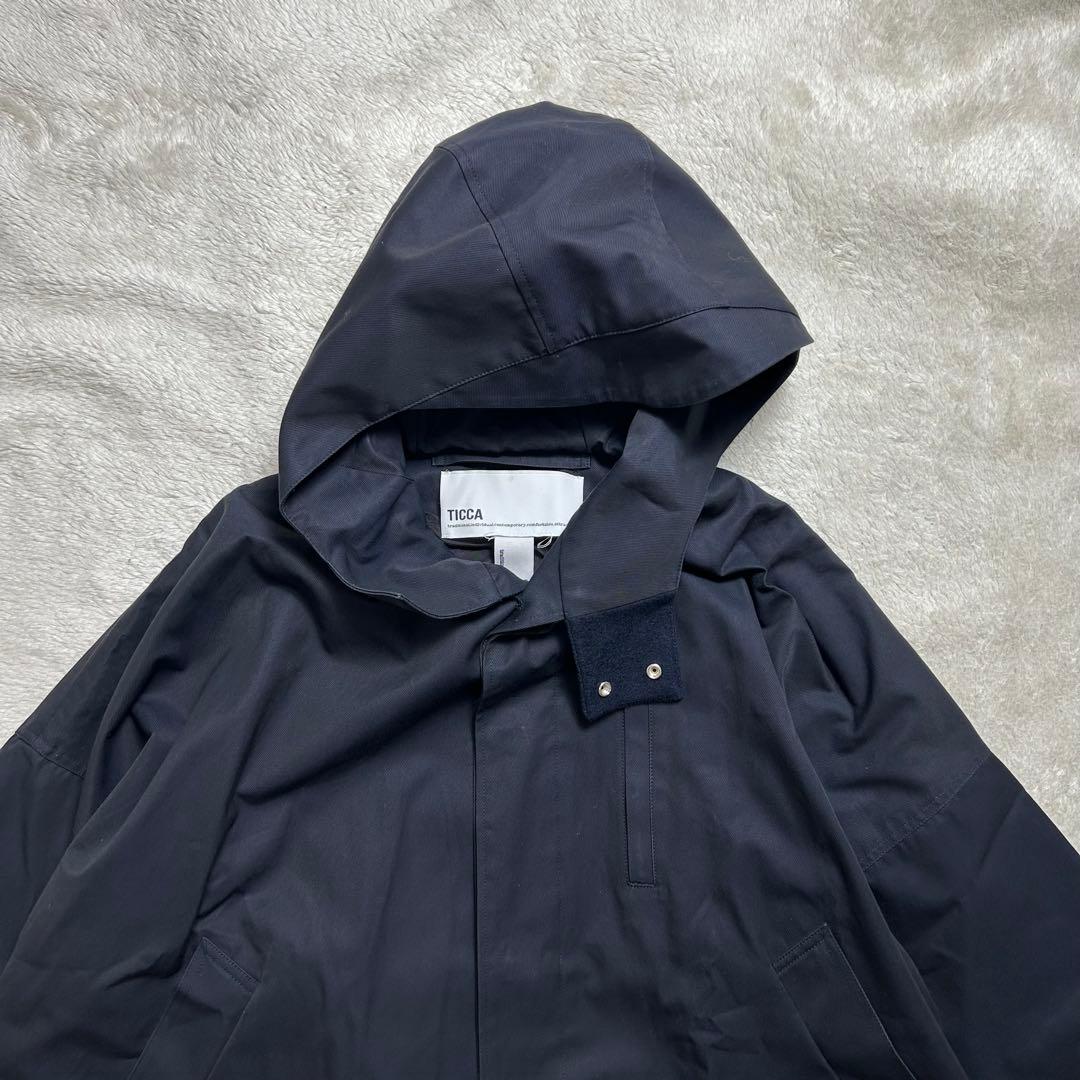 た*り様 ティッカ　ギャバジン　モッズポンチョコート　ジャーナルスタンダードリュ