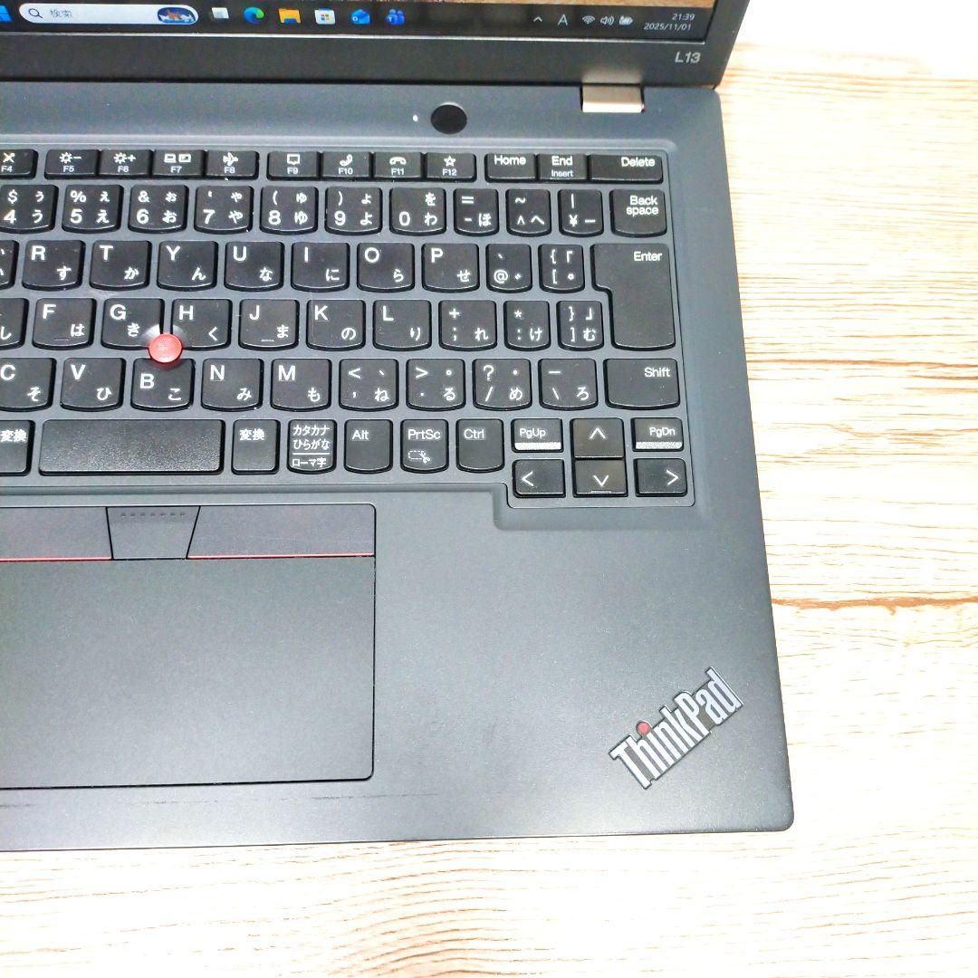【高性能】ThinkPad L13 Gen3/第12世代 / メモリ16GB
