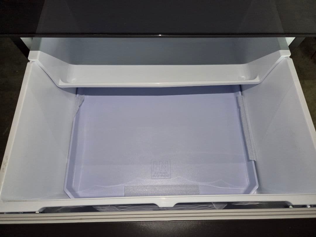 090906 三菱 ノンフロン冷凍冷蔵庫 MR-CG37G-H 2022年製