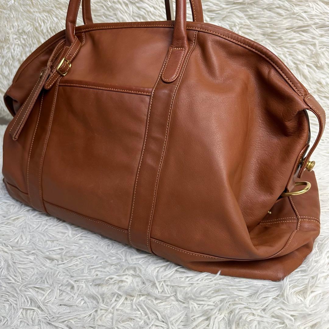 オールドコーチ COACH レザー ボストンバッグ 2way ブラウン