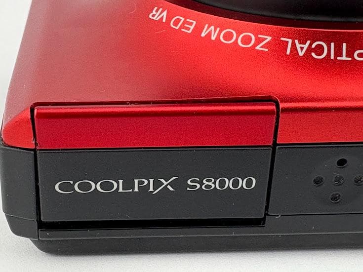 ★ちょっと訳アリ、 機能良好★ニコン Coolpix S8000 レッド