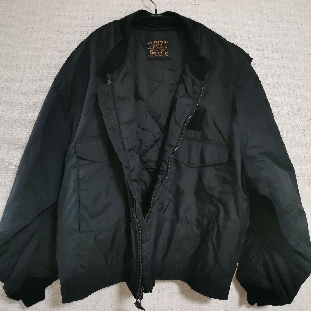 AVIREX G-8 ブラックミリタリージャケット