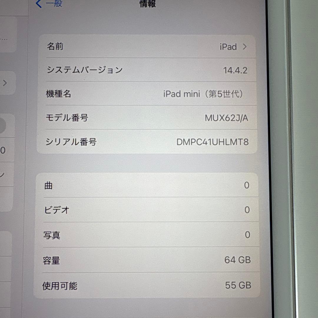 iPad mini5 セルラー 64GB SIMフリー(67)