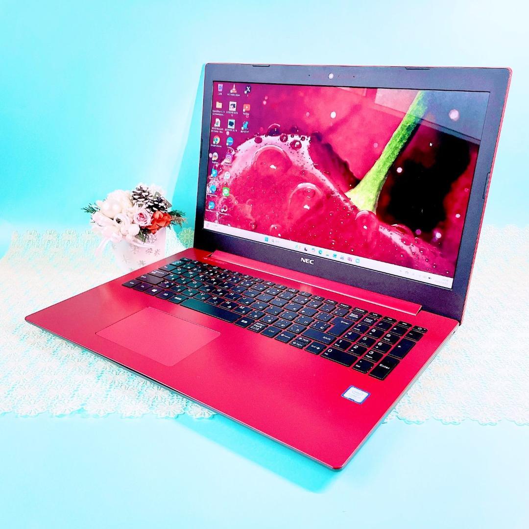 第8世代Corei7✨️薄型ノートパソコン SSD大容量1TBカメラ付きWin11