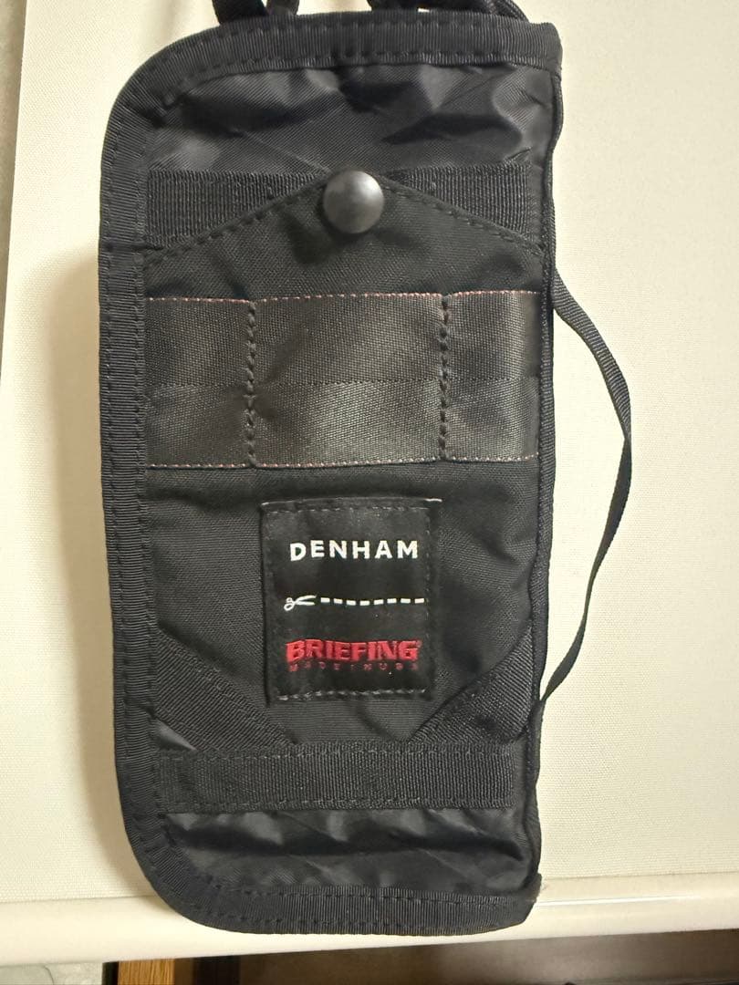 K*e様 DENHAM × BRIEFING TRIPケース ウォレットショルダ